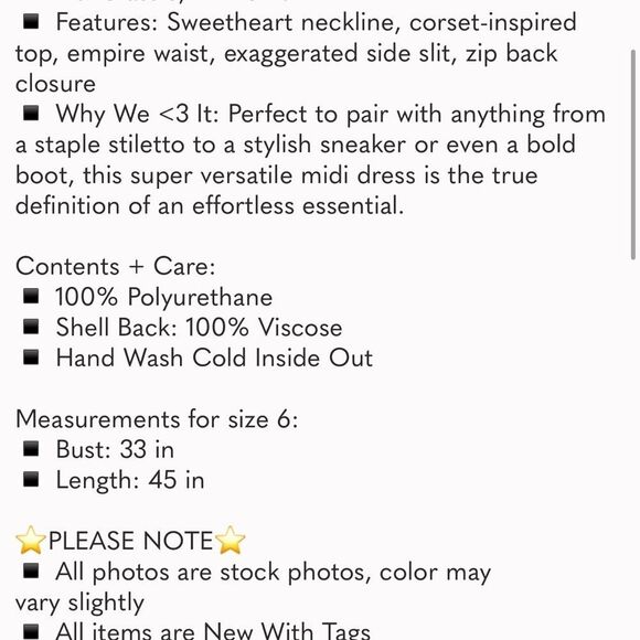 NWT Free People Mira Vegan Leather Midi Dress - Picture 7 of 7